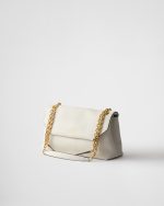 Prada Doux Medium Leather Shoulder Bag - Image 4
